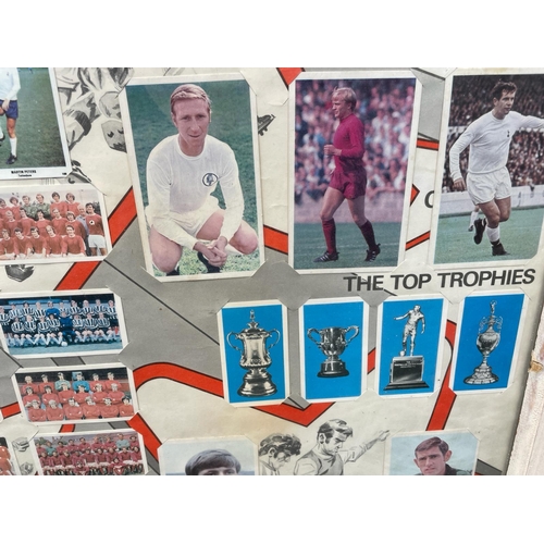 368 - A Bobby Moore Gallery of soccer sides (H80cm W106cm)