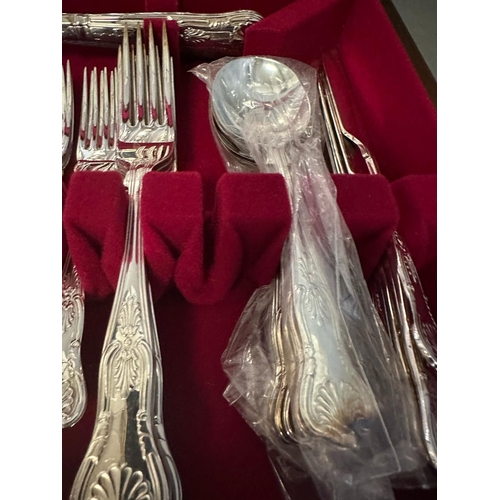 379 - A six place setting canteen of cutlery, B K Bright Ltd of Sheffield