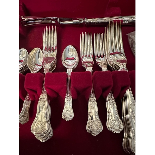 379 - A six place setting canteen of cutlery, B K Bright Ltd of Sheffield