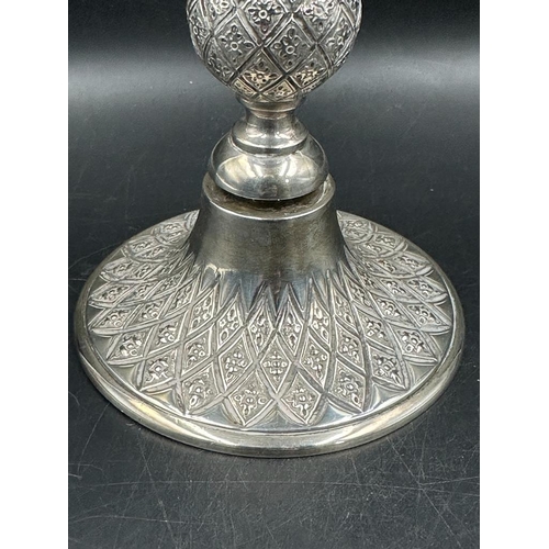 422 - A Victorian silver trophy, approximately 23cm and engraved Agricultural Associations Challenge Cup f... 