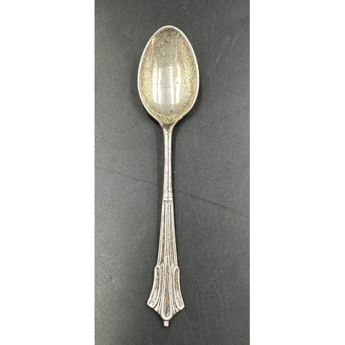 425 - A set of six silver teaspoons by William Hair Haseler hallmarked for  Birmingham 1026