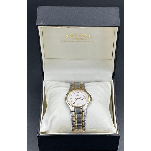 590 - A Rotary Gents wristwatch (GB0231/01) Boxed.