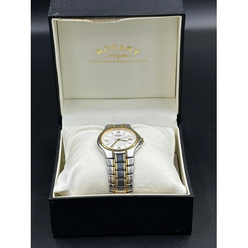 590 - A Rotary Gents wristwatch (GB0231/01) Boxed.