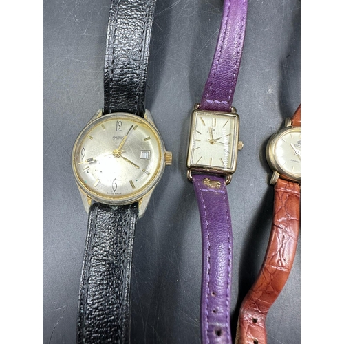 599 - A selection of ladies watches to include Rotary, Royal and DKNY and two gentleman watches