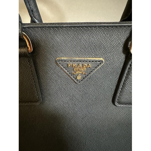 690 - A Prada Safliano Galleria handbag