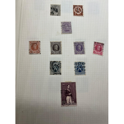 693 - Five albums of UK and world stamps, various ages and denominations to include some penny reds and va... 