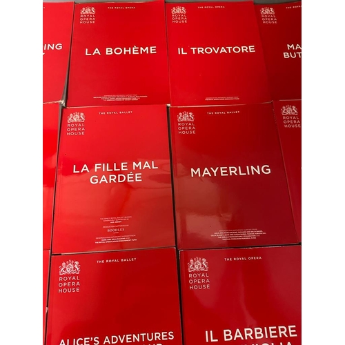 699 - A selection of programmes from The Royal Opera House to include La Boheme, The Nutcracker and Madama... 