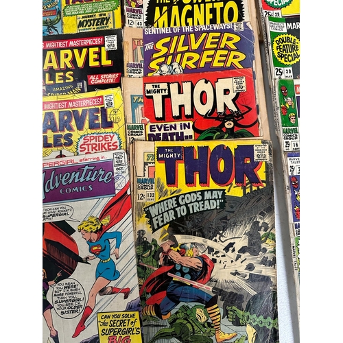 701 - A large quantity of American comic books by DC and Marvel to include Batman, Thor and Fantastic Four... 