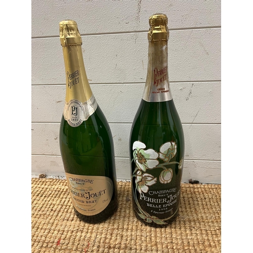 706 - Perrier Jouet dummy Belle Epoque double magnum