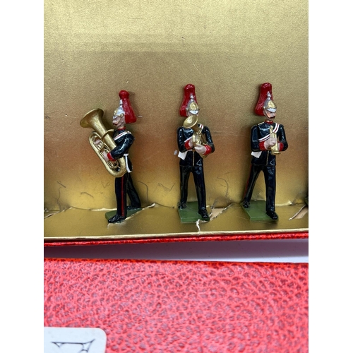 711 - Boxed sets by Kingcast. Band of the Riyal Horse Guards c.1890 and Royal Horse Guards Dismounted Para... 