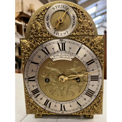 322 - A Twin fusee Verge Escapement Bracket Clock C 1790. John Marriot,  175 Fleet St,  London Clock maker... 