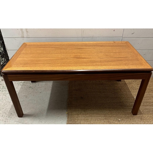 114 - A Mid Century coffee table by G-Plan (H46cm W106cm D60cm)