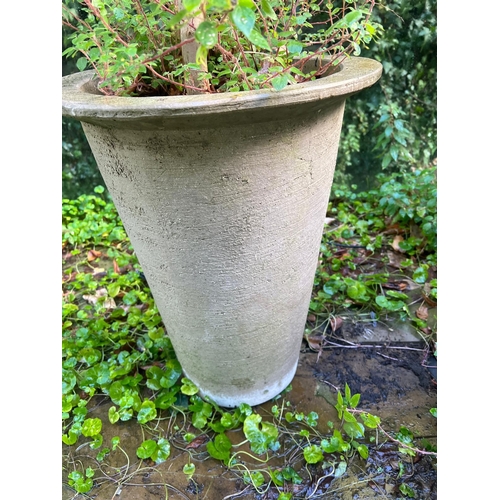 285 - A tall planter tapering down to base (H55cm Dia43cm)