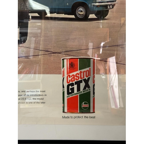 366 - A vintage Vauxhall recommend Castrol GTX featuring the Vauxhall O3 30/98 Velox Tourer