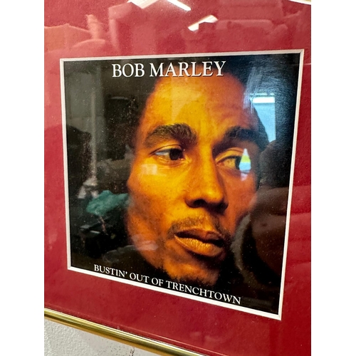 371 - Bob Marley gold disc for the album 