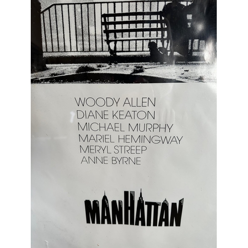 378 - A vintage poster from the Woody Allen film Manhattan