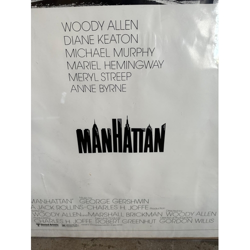 378 - A vintage poster from the Woody Allen film Manhattan