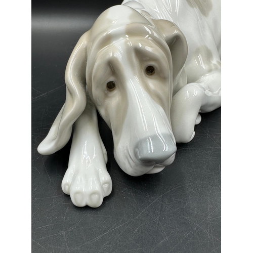 388 - A Lladro figure of an old dog Number 1067