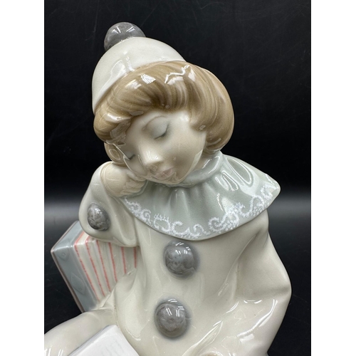 389 - A Lladro figure of Girl with accordion Number 1178