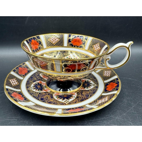 392 - A Royal Crown Derby cup and saucer