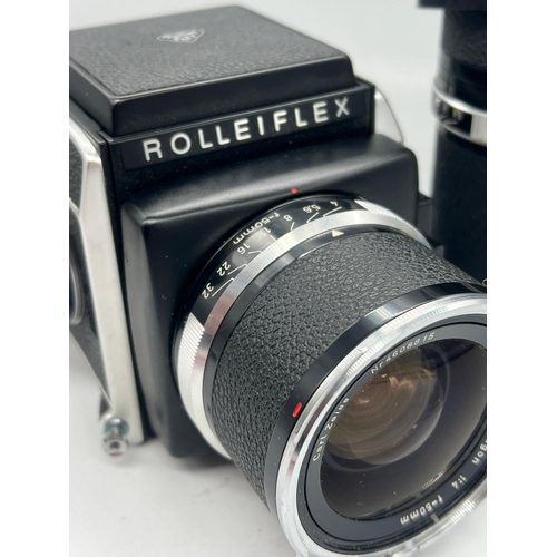 452 - Rolleiflex SL66camera Carl Zeiss Sonnar lens, 1960's medium format