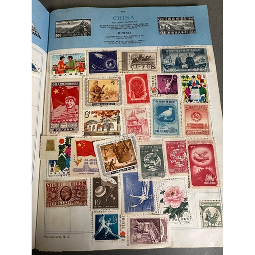 455 - An album of UK and world stamps, various countries to include China, Germany and Russia.