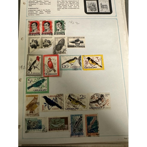 460 - A selection of UK and World stamp sheets and two albums to include the USA, Paraguay and The Philipp... 