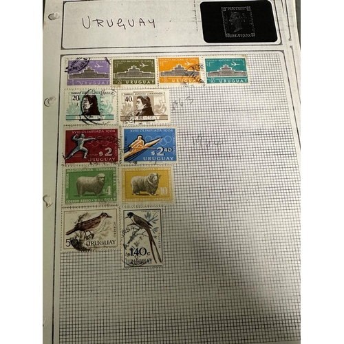 460 - A selection of UK and World stamp sheets and two albums to include the USA, Paraguay and The Philipp... 