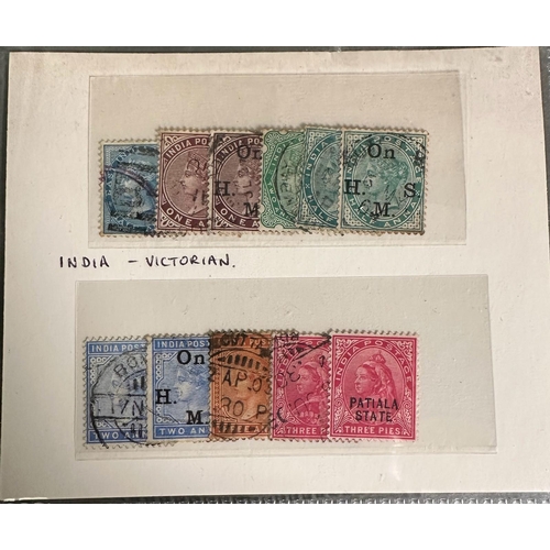 462 - A collection of UK and World stamps sheets to include India, Mauritius and Hong Kong, various ages