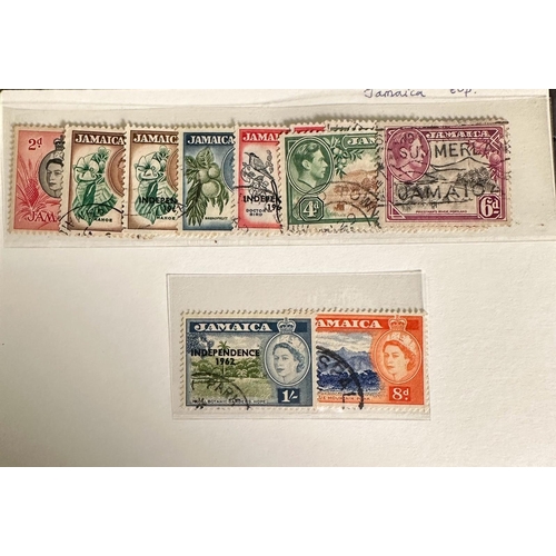 462 - A collection of UK and World stamps sheets to include India, Mauritius and Hong Kong, various ages