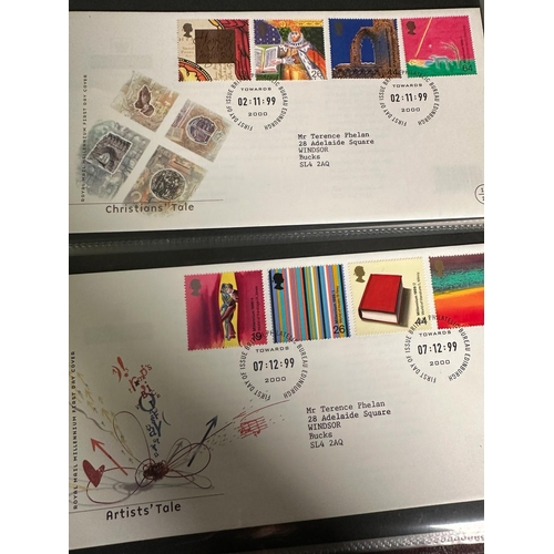 464 - Six albums of UK first day covers various ages and subject matters