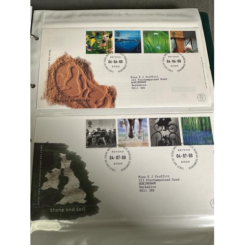 464 - Six albums of UK first day covers various ages and subject matters