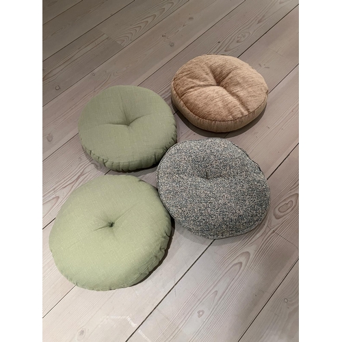 61 - Four circular cushions