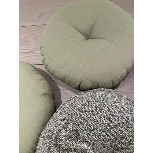 61 - Four circular cushions