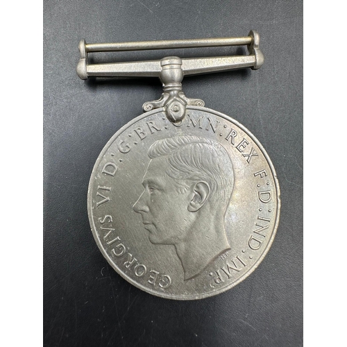 738 - Militaria: WWII Defence Medal, WWI Great War Medal 102418 DVR T G Wilson, RA and a 1914-1918 medal 2... 