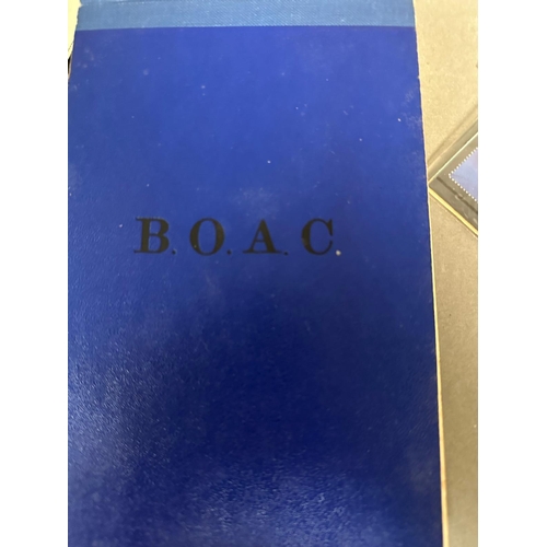 785 - A selection of BOAC memorabilia and ephemera.