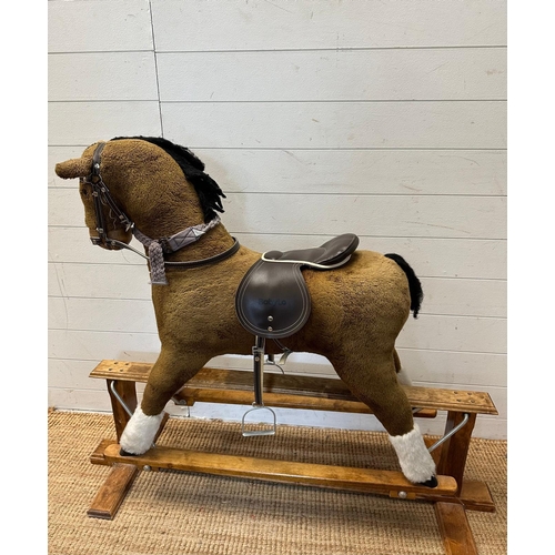 827 - Babylo rocking horse, classic stuff toy style