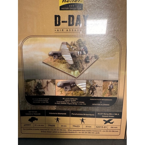 829 - A Heller history collection D-Day Air Assault model kit