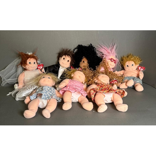 830 - A selection of collectable Beanie kids dolls