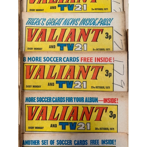 849 - A collection of vintage Valiant comics from the 1960's and 1970's