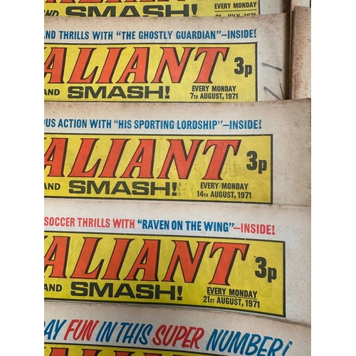 849 - A collection of vintage Valiant comics from the 1960's and 1970's