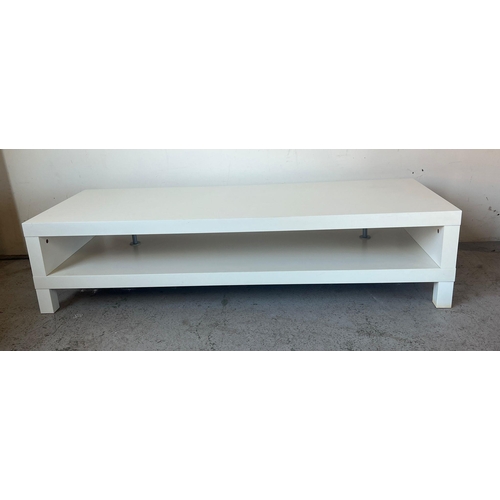 105 - Ikea low table (H55cm W149cm D35cm)