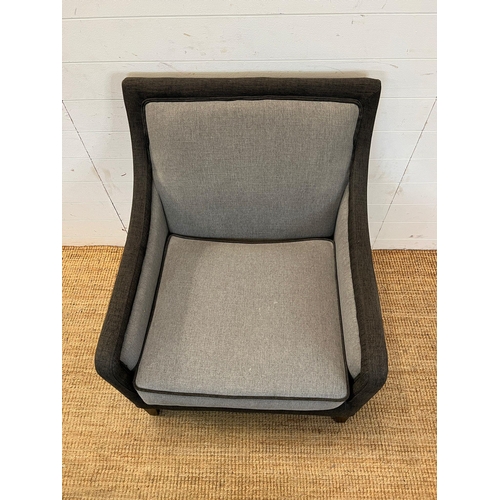 10 - An upholstered arm chair