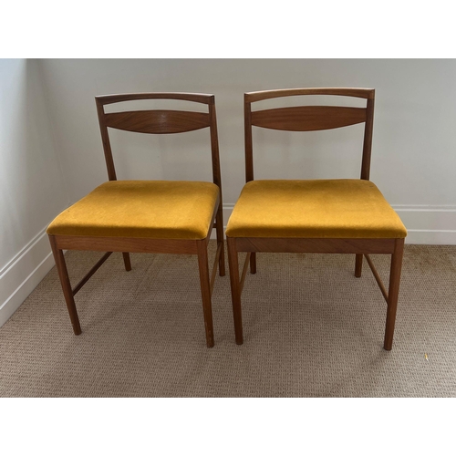 76 - Two Mid Century Macintosh teak chairs