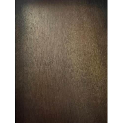 37 - A mahogany sideboard comprising of three drawers and three cupboards under (H92cm W163cm D47cm)