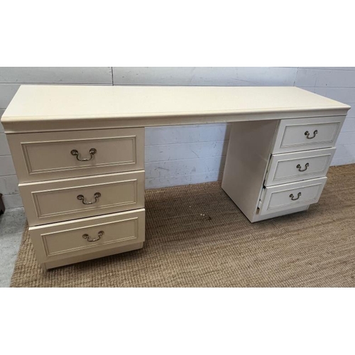 10 - A bedroom suite set comprising of one four drawers (H93cm W76cm D44cm) two bedsides (H54cm W46cm D44... 