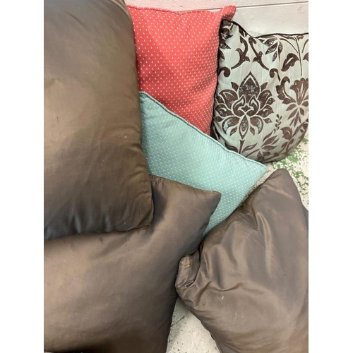68 - A selection of scatter cushions with various styles and aesthetics