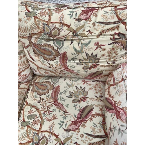 73 - Two seater sofa with loose covers