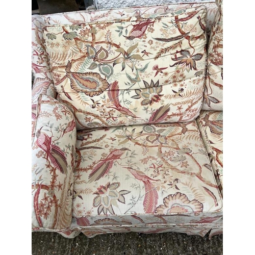 73 - Two seater sofa with loose covers