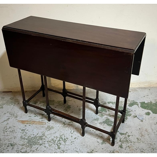 21 - George III style Mahogany Spider- leg pembroke table